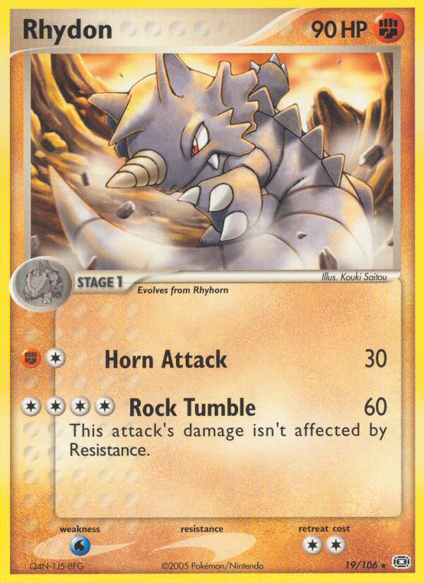 Rhydon - Pokémon TCG Card