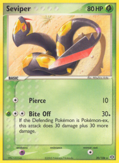 Seviper - pokemon TCG Card