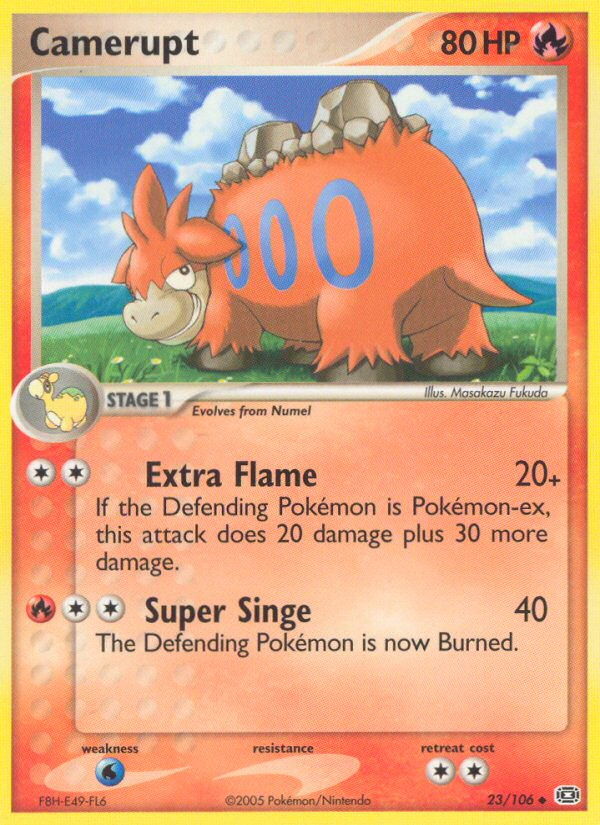 Camerupt - Pokémon TCG Card