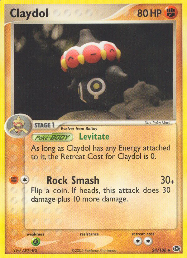 Claydol - Pokémon TCG Card
