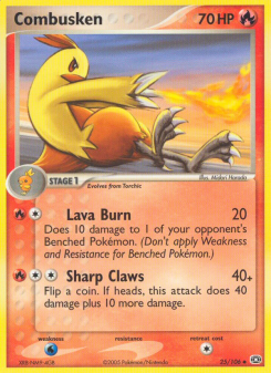Combusken - pokemon TCG Card