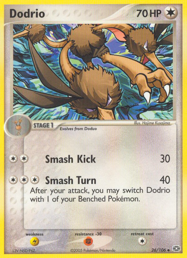 Dodrio - Pokémon TCG Card