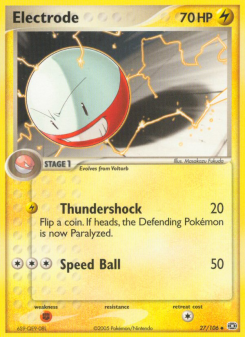 Electrode - pokemon TCG Card