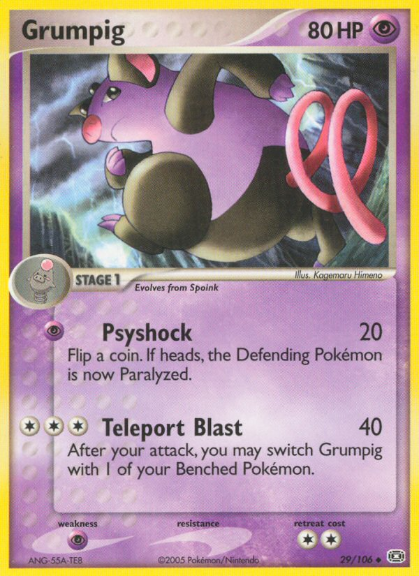 Grumpig - Pokémon TCG Card