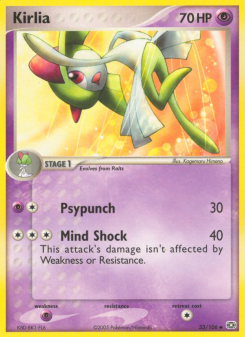 Kirlia - pokemon TCG Card