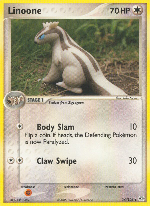 Linoone - Pokémon TCG Card