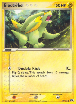 Electrike - pokemon TCG Card