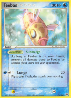 Feebas - pokemon TCG Card