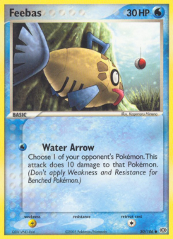 Feebas - pokemon TCG Card