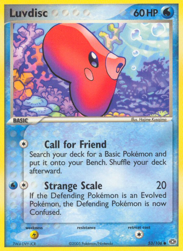 Luvdisc - Pokémon TCG Card
