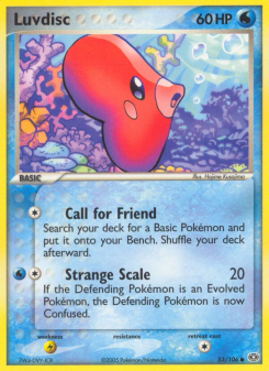 Luvdisc - pokemon TCG Card