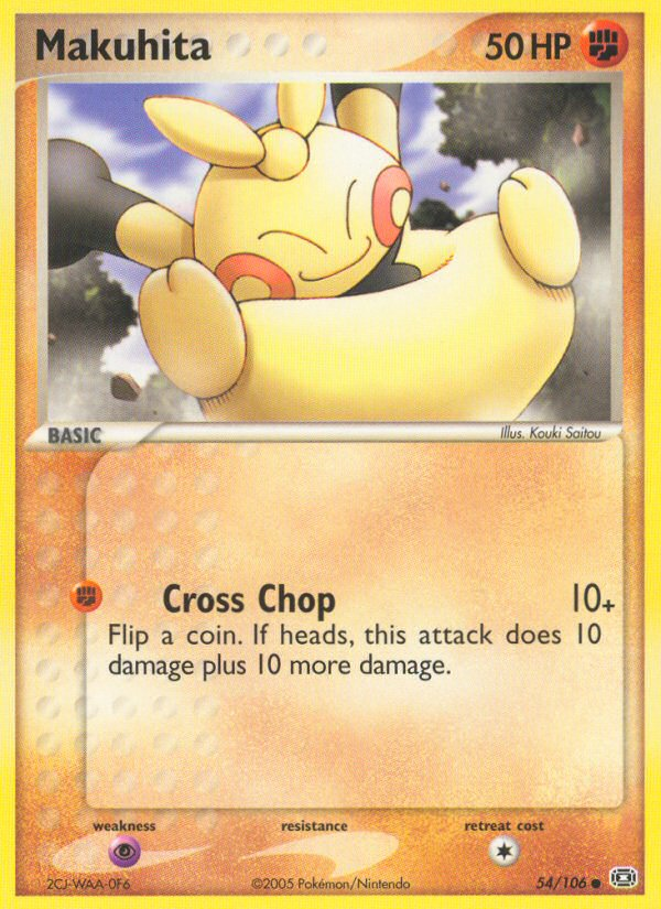 Makuhita - Pokémon TCG Card