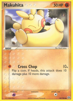 Makuhita - pokemon TCG Card