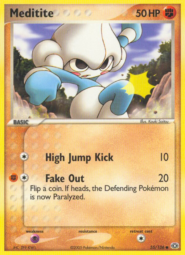 Meditite - Pokémon TCG Card
