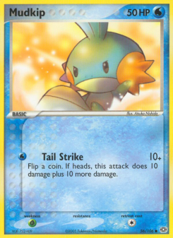 Mudkip - pokemon TCG Card