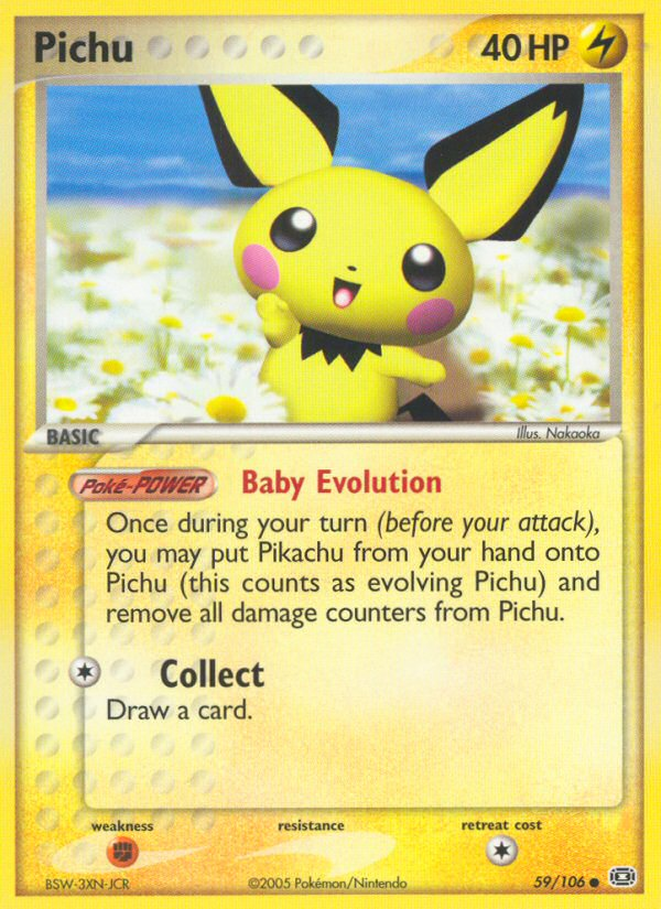 Pichu - Pokémon TCG Card