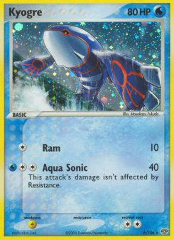 Kyogre - pokemon TCG Card