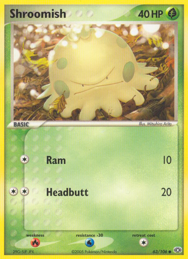 Shroomish - Pokémon TCG Card