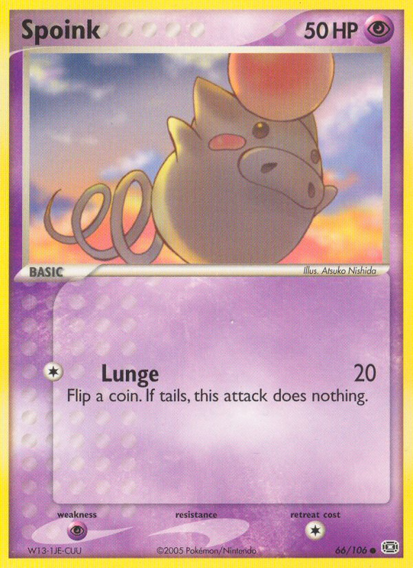 Spoink - Pokémon TCG Card