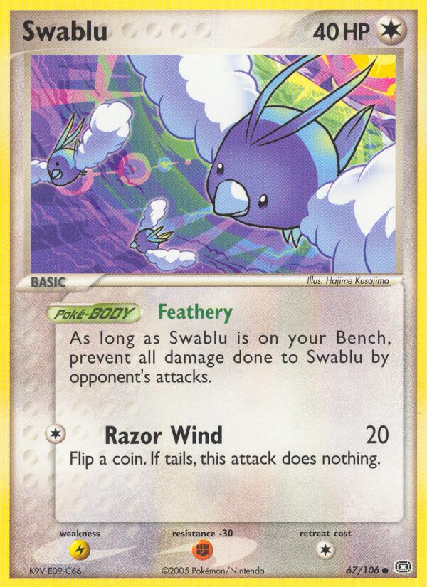 Swablu - Pokémon TCG Card