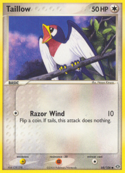 Taillow - pokemon TCG Card