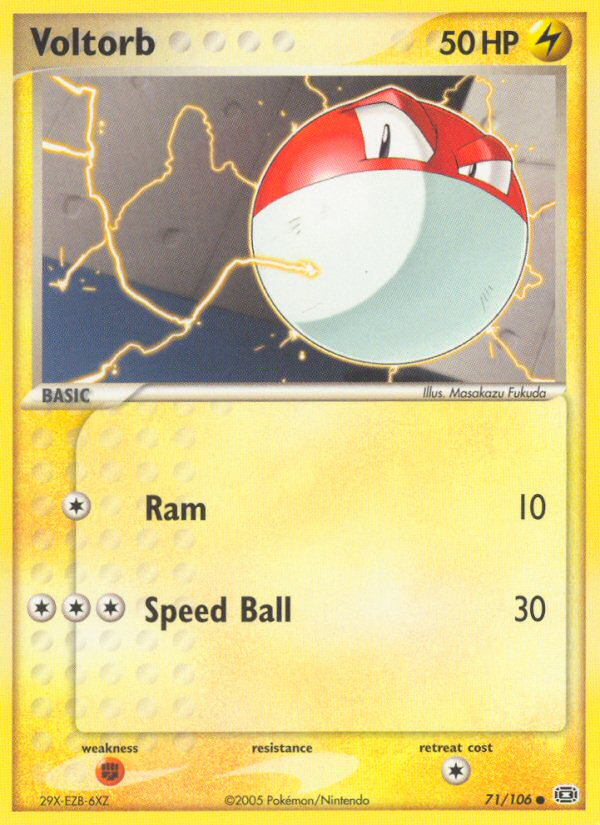 Voltorb - Pokémon TCG Card