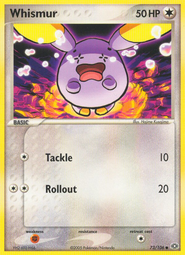 Whismur - Pokémon TCG Card