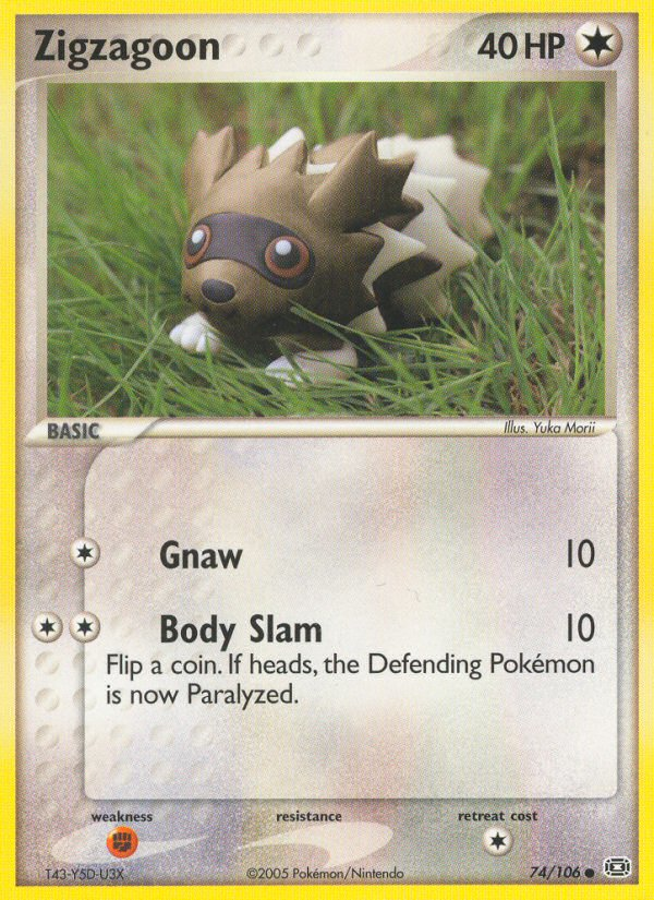 Zigzagoon - Pokémon TCG Card