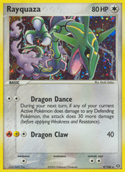 Rayquaza - pokemon TCG Card