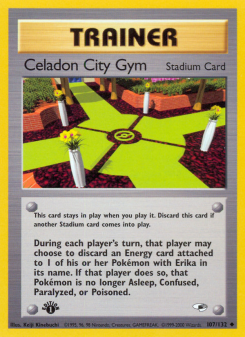 Celadon City Gym - pokemon TCG Card