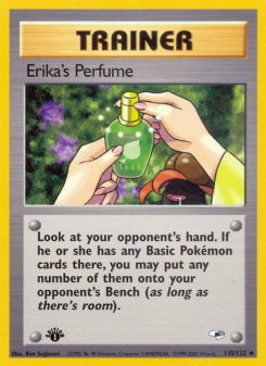Erika's Perfume - pokemon TCG Card