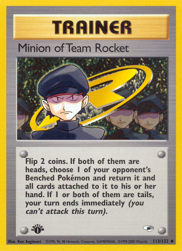 Minion of Team Rocket - Pokémon TCG Card