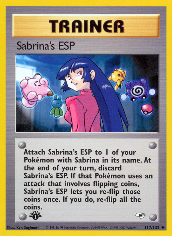 Sabrina's ESP - Pokémon TCG Card
