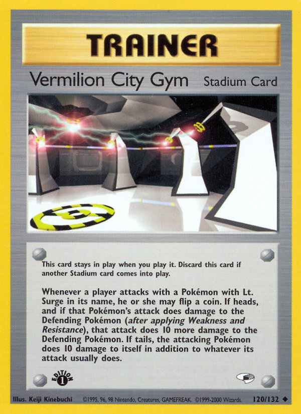 Vermilion City Gym - Pokémon TCG Card