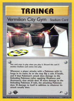 Vermilion City Gym - pokemon TCG Card
