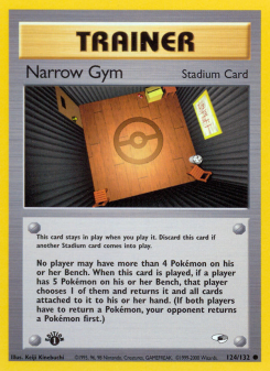 Narrow Gym - pokemon TCG Card