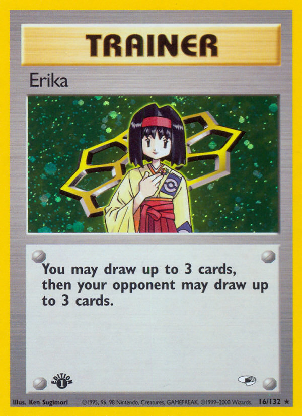 Erika - Pokémon TCG Card