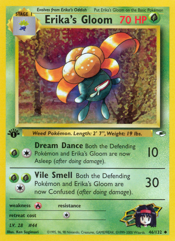 Erika's Gloom - Pokémon TCG Card