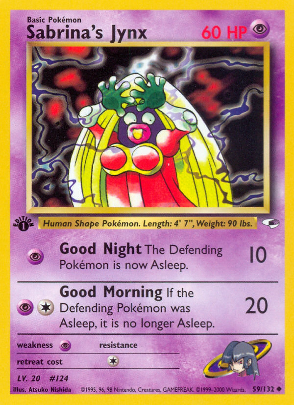 Sabrina's Jynx - Pokémon TCG Card