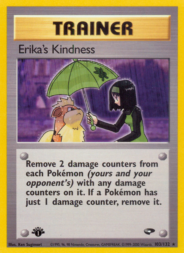 Erika's Kindness - Pokémon TCG Card