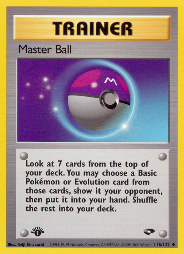 Master Ball - Pokémon TCG Card