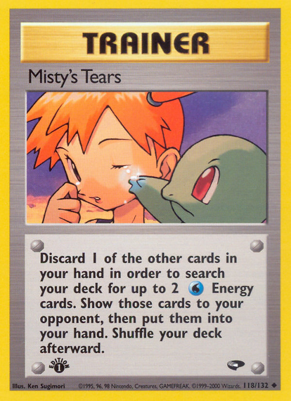 Misty's Tears - Pokémon TCG Card