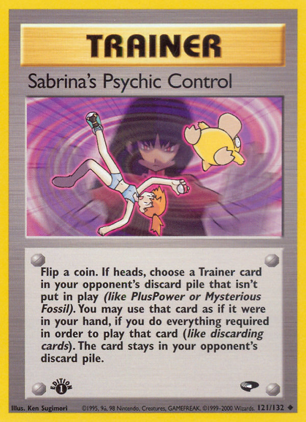 Sabrina's Psychic Control - Pokémon TCG Card