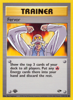 Fervor - pokemon TCG Card