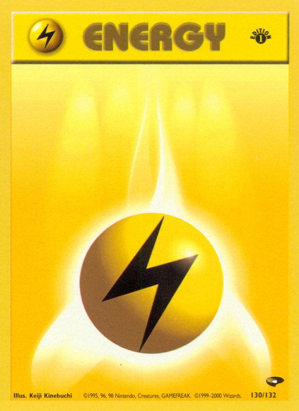 Lightning Energy - Pokémon TCG Card
