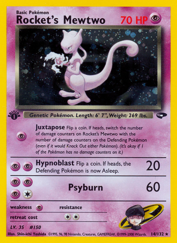Rocket's Mewtwo - Pokémon TCG Card