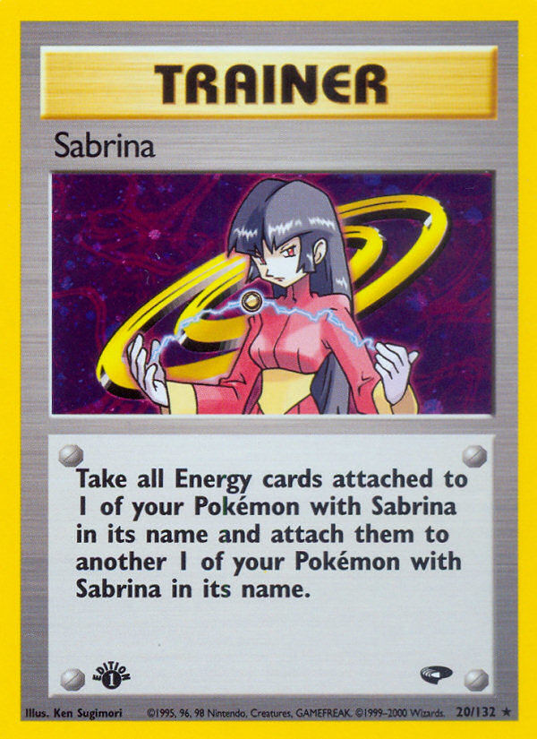 Sabrina - Pokémon TCG Card