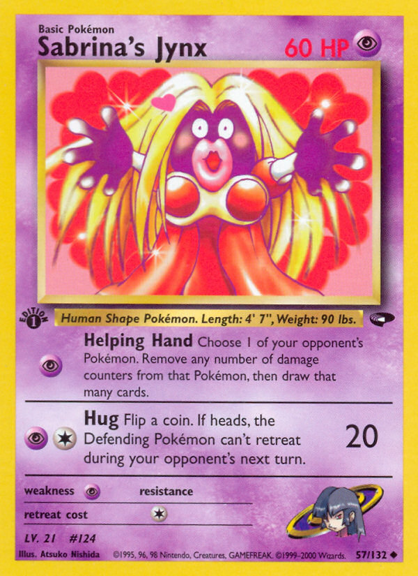 Sabrina's Jynx - Pokémon TCG Card