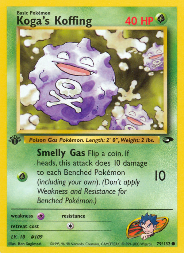 Koga's Koffing - Pokémon TCG Card