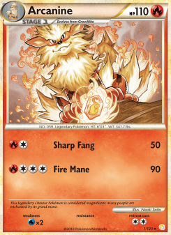 Arcanine - pokemon TCG Card